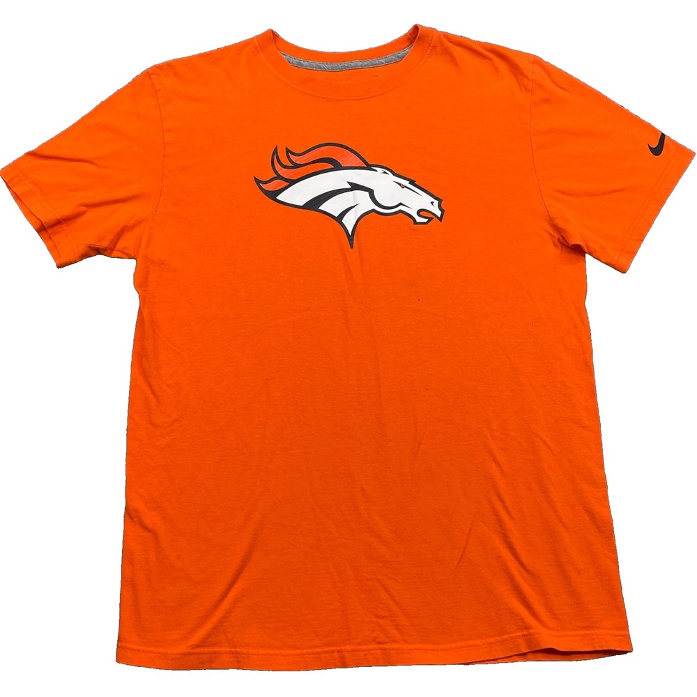 Nike Denver Broncos T-Shirt Men's Large Sportswear NFL Team Apparel Football 90s